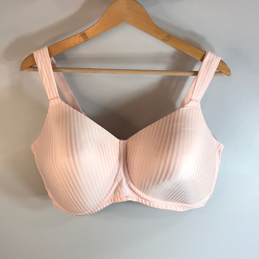 Playtex Light Pink Striped Bra